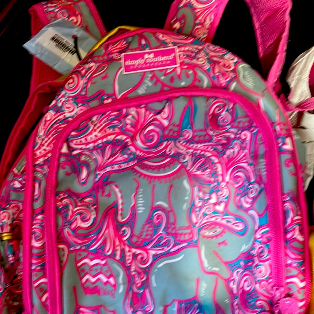 Simply southern elephant backpack